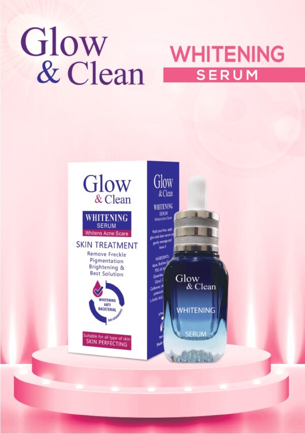 glow & clean whitening serum