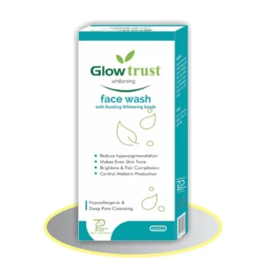 glow trust whitening face wash