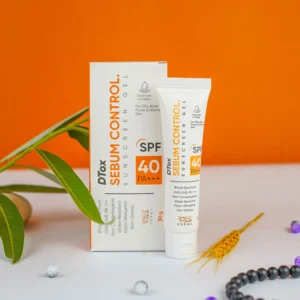 D-Tox Sebum Control Sunscreen Gel SPF 40+