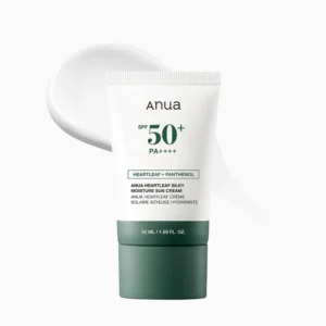 Anua Heartleaf Silky Moisture Mild Sunscreen SPF 50
