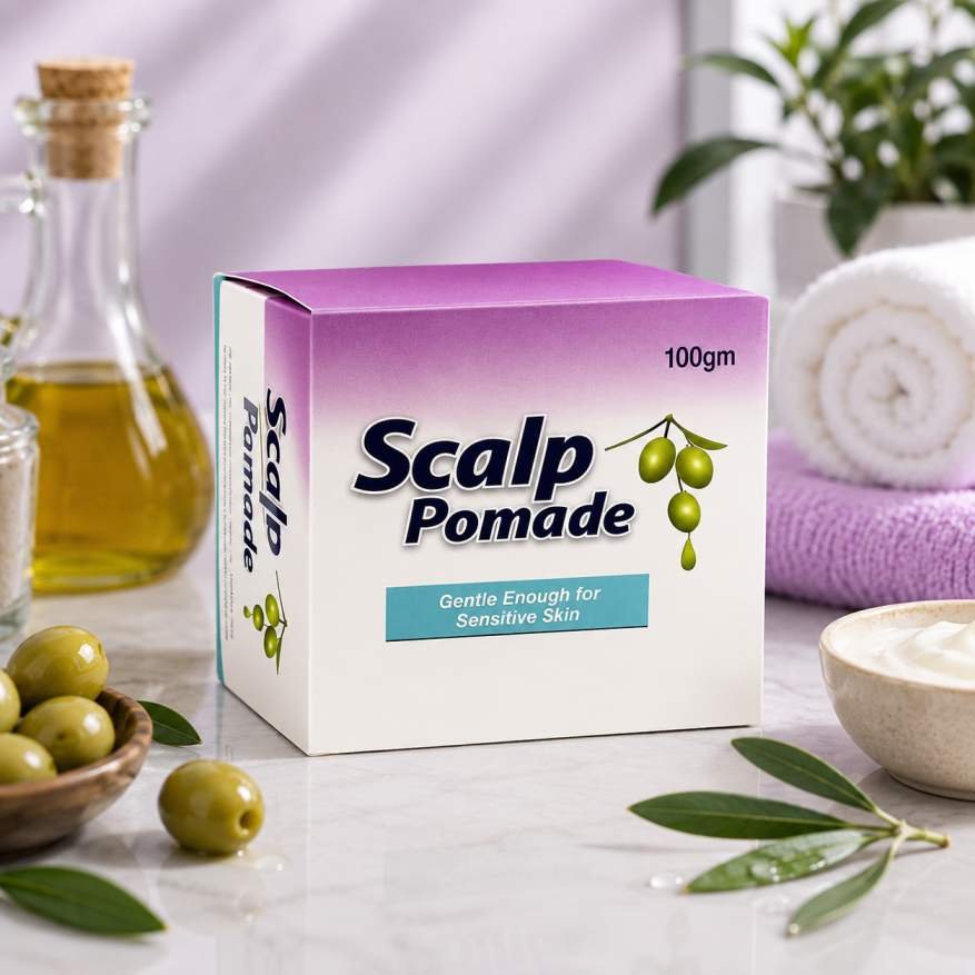 Scalp Pomade 100gm | Gentle Scalp Care Pomade for Sensitive Skin