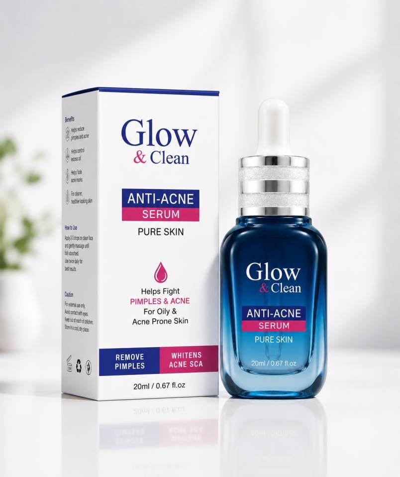 glow and clean anti acne serum