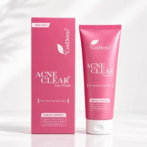 Cosderm Acne Clear Face Wash – Oily & Acne-Prone Skin